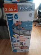 Zwembad 3.66 m bestway, Ophalen of Verzenden, Rond, Opzetzwembad, Minder dan 80 cm