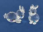 Swarovski 2 konijntjes, Verzamelen, Swarovski, Ophalen of Verzenden, Zo goed als nieuw, Figuurtje