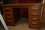 Eiken bureau., Ophalen of Verzenden, Gebruikt, Bureau