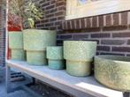 5 mooie bloempotten voor buiten, Ophalen, Rond, Zo goed als nieuw, Minder dan 25 cm