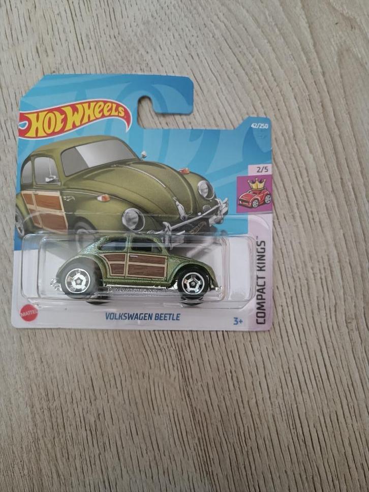 Hot Wheels Compact Kings Volkswagen Beetle, Hobby en Vrije tijd, Modelauto's | Overige schalen, Nieuw, Auto, Ophalen of Verzenden