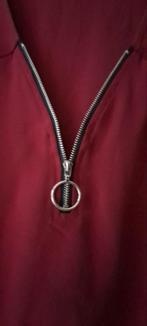 Blouse, Ophalen of Verzenden, Zo goed als nieuw, Maat 46/48 (XL) of groter, Rood