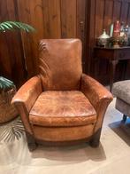 Lederen stoel, Antiek en Kunst, Ophalen of Verzenden