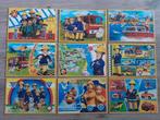 9x puzzels van van Brandweerman Sam puzzel, Ophalen of Verzenden, 10 tot 50 stukjes