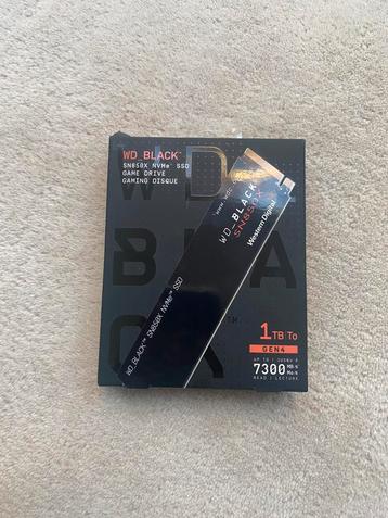 WD_BLACK SN850X NVMe SSD 1TB nieuw beschikbaar voor biedingen