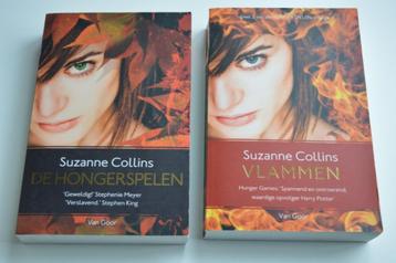 Twee boeken serie Hongerspelen Suzanne Collins beschikbaar voor biedingen