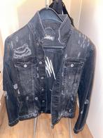 Malelions Spijkerjack Zwart XS Heren, Kleding | Heren, Ophalen, Zo goed als nieuw, Maat 46 (S) of kleiner, Zwart