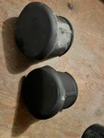 Eindvorst koramic blauw gesmoord 2 stuks, Doe-het-zelf en Verbouw, Dakpannen en Dakbedekking, Ophalen, Steen of Klei, Blauw, Zo goed als nieuw