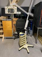 Luxo loeplamp op verrijdbaar statief, Ophalen, Gebruikt, Loeplamp