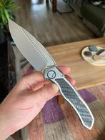 Microtech Rike Anax Integral Titanium M390 Silver BeadBlast, Ophalen of Verzenden, Nieuw