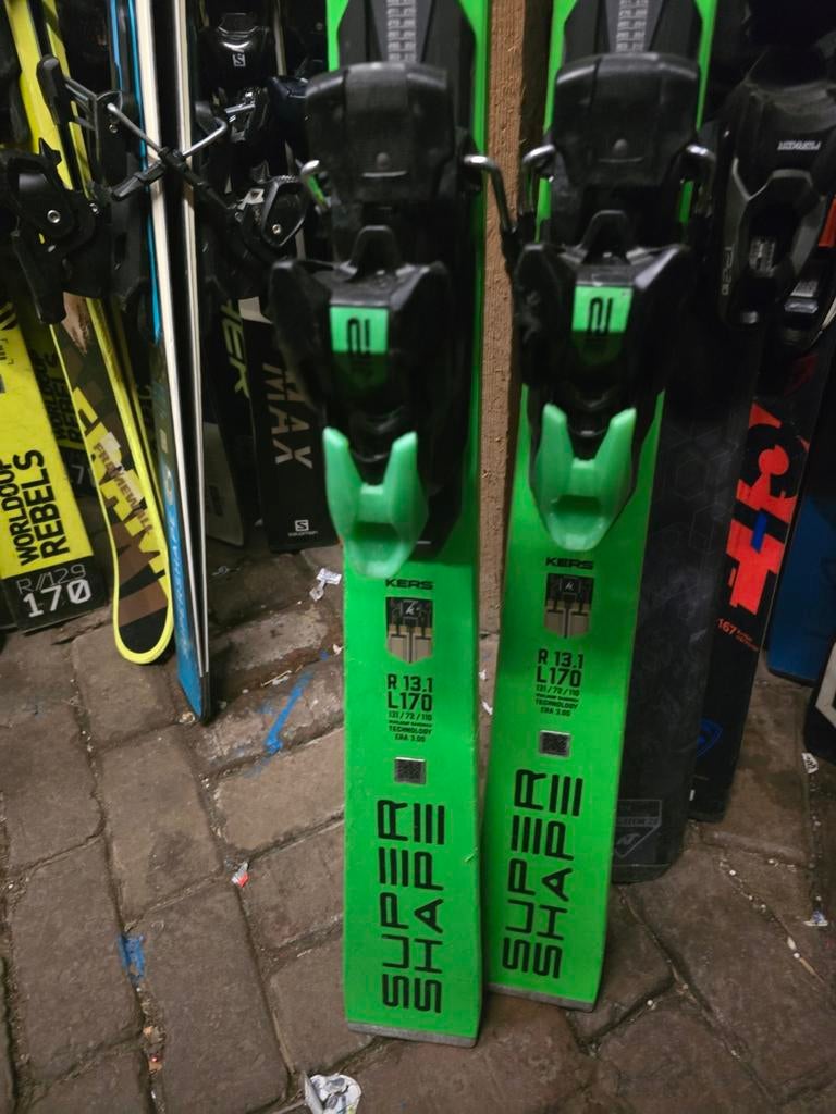 170cm HEAD SUPERSHAPE I MAGNUM WORLDCUP SW NP 1000EURO, Sport en Fitness, Skiën en Langlaufen, 160 tot 180 cm, Ophalen of Verzenden