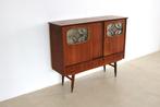 vintage buffetkast | highboard | teak | jaren 60, Huis en Inrichting, Kasten | Buffetkasten, Gebruikt, Glas, Timbeije@hotmail.com