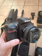 Nikon D7500 met 50mm lens, Ophalen of Verzenden, Zo goed als nieuw, Standaardlens