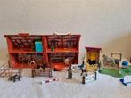 Playmobil Meeneem Boerderij + Paardenstal + Paardendouche., Ophalen of Verzenden, Gebruikt