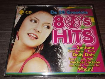 De 50 Grootste 80\'s Hits [3 CD] beschikbaar voor biedingen