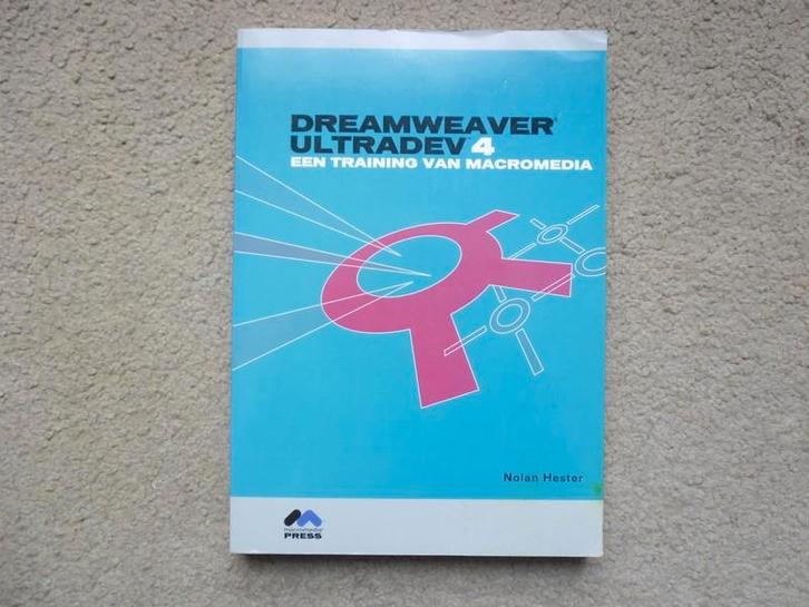 Dreamweaver Ultradev 4 (incl. CD-Rom), Boeken, Informatica en Computer, Zo goed als nieuw, Internet of Webdesign, Ophalen of Verzenden