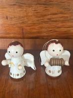 Twee houten Kerst Engeltjes, Ophalen of Verzenden, Zo goed als nieuw