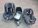 Grote set: Maxi-Cosi PebblePlus en 2WayPearl icl. Isofix, Kinderen en Baby's, Autostoeltjes, Ophalen, Gebruikt, 0 t/m 18 kg, Isofix