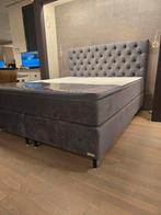 Splinternieuwe exclusieve Aya boxspring 40% korting, Ophalen of Verzenden, 180 cm, 210 cm, Zwart