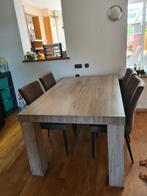 Eettafel Serie Mick Leen bakker, Huis en Inrichting, Ophalen, Gebruikt, 50 tot 100 cm, Vijf personen of meer