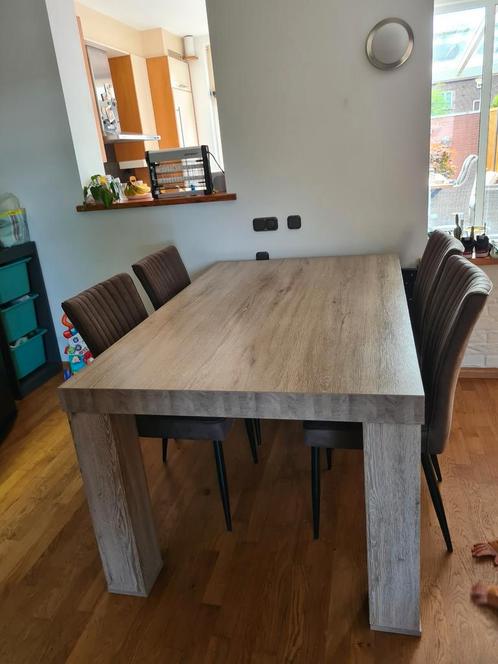 Eettafel Serie Mick Leen bakker, Huis en Inrichting, Tafels | Eettafels, Gebruikt, 50 tot 100 cm, Vijf personen of meer, Rechthoekig