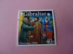 Kerstzegel - Gibraltar 2000 - w.40 - gest., Gibraltar, Overige landen, Verzenden, Gestempeld