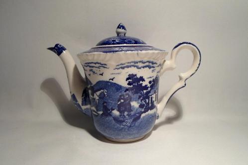 Antieke Pearlware Theepot Engeland, Antiek en Kunst, Antiek | Servies los, Ophalen of Verzenden