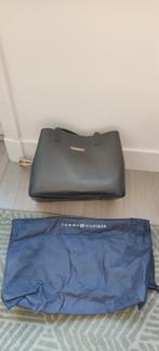 Tommy Hilfiger schoudertas / handtas zwart, Ophalen, Zo goed als nieuw, Zwart, Handtas