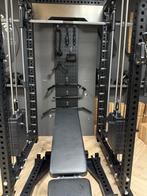 Nieuwe set zwarte pulley grepen/cable attachments, rope, bar, Overige typen, Nieuw, Ophalen of Verzenden, X