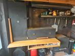 Smoker bbq met rookkast, Tuin en Terras, Vrijstaand, Houtskool, Zo goed als nieuw, Maatwerk