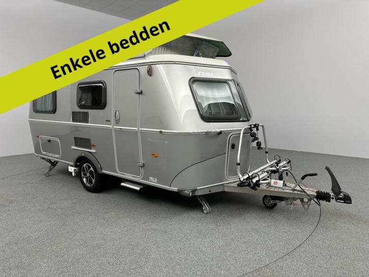Eriba Touring Troll 542 Cassetteluifel Mover INCL. STALLING, Caravans en Kamperen, Caravans, Bedrijf, tot en met 3, Overige, Eriba