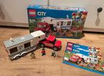 Lego city pick up truck caravan 60182, Kinderen en Baby's, Speelgoed | Duplo en Lego, Ophalen of Verzenden, Gebruikt