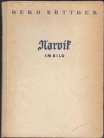 Narvik in foto 's boek duits oorlog, Verzamelen, Militaria | Tweede Wereldoorlog, Overige soorten, Duitsland, Boek of Tijdschrift