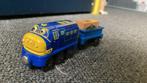 Chuggington trein Brewster+Cargo Car+Cargo hout, Ophalen of Verzenden, Gebruikt