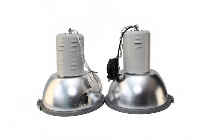Cariboni Vulcano Industriele Pendel Lampen (2x), Huis en Inrichting, Lampen | Hanglampen, Minder dan 50 cm, Ophalen of Verzenden