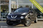 Nissan Juke 1.6 DIG-T Tekna AUT LEDER 360 CAMERA NAVI PANODA, Gebruikt, Zwart, 4 cilinders, Zwart