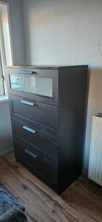 Ikea ladekast met 4 lades, Ophalen, Metaal, Gebruikt, 100 tot 150 cm