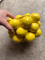 Citroen Bloempot - Zomerse Vrolijkheid!, Ophalen, Geel, Aardewerk of Porselein, Zo goed als nieuw