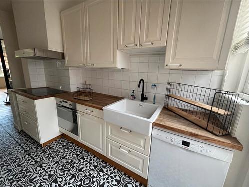 Ikea keuken inductieplaat (5 pits) zelf demonteren, Huis en Inrichting, Keuken | Complete keukens, Zo goed als nieuw, Wit, Graniet of Steen