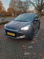 Ford Kuga 2.0 Tdci automaat 110KW AWD Powershift 2016 Grijs, Auto's, Ford, Automaat, Euro 6, 4 cilinders, Leder en Stof