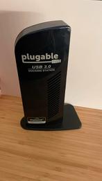 Pluggable DisplayLink USB 3.0 3900 Docking Station, Verzenden, Zo goed als nieuw, Docking station