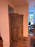 Houten vintage Kamerscherm &  1x in Gebroken wit, Ophalen, Zo goed als nieuw