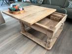 Antieke Salontafel van Fruitbomenhout, Gebruikt, 100 tot 150 cm, 50 tot 100 cm, Kersenhout