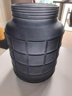 Blauwe vaas, Blauw, Ophalen of Verzenden, Minder dan 50 cm, Glas