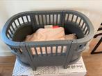 Sebra Poppenbed 49 x 44 cm - Dark Grey, Ophalen, Zo goed als nieuw, Babypop