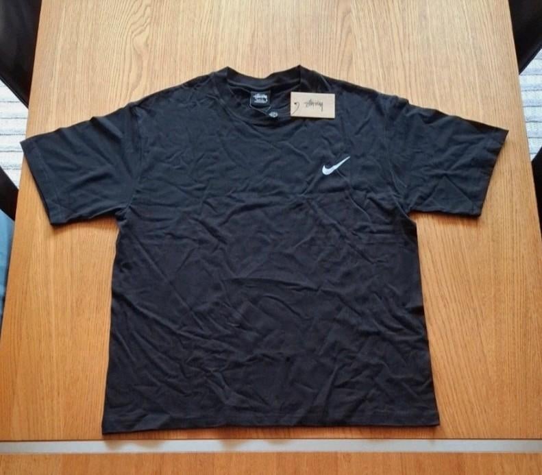 Nike/Stussy t-shirt maat S, Verzenden, Zwart, Nike, Zo goed als nieuw