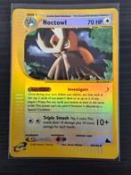 Pokemon Noctowl 40/144, Ophalen of Verzenden, Zo goed als nieuw, Losse kaart, Foil