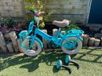 Kinderfiets Popal Cooper 12 inch turquoise, Ophalen, Zijwieltjes, Gebruikt, POPAL