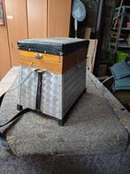 Vintage Viskoffer / Zitkoffer, Ophalen, Gebruikt, Vintage