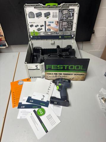 Nieuwe Festool TID18 Basic slagschroefmachine beschikbaar voor biedingen